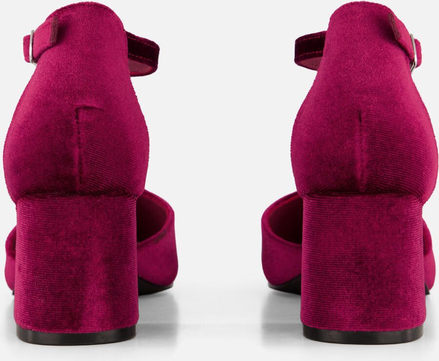 POSH by Poelman Pumps bordeauxrood Textiel Dames - Foto 2