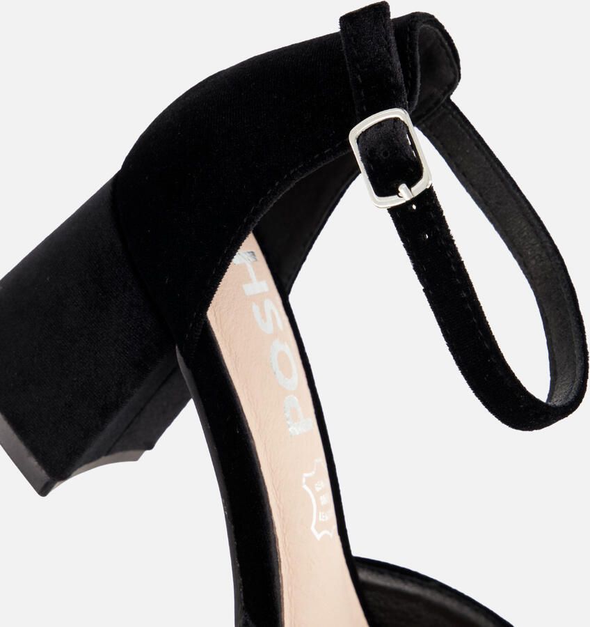 POSH by Poelman Pumps zwart Textiel Dames - Foto 2