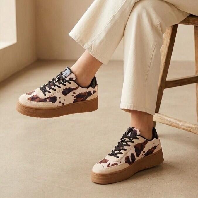 POSH by Poelman sneakers beige Synthetisch Dames