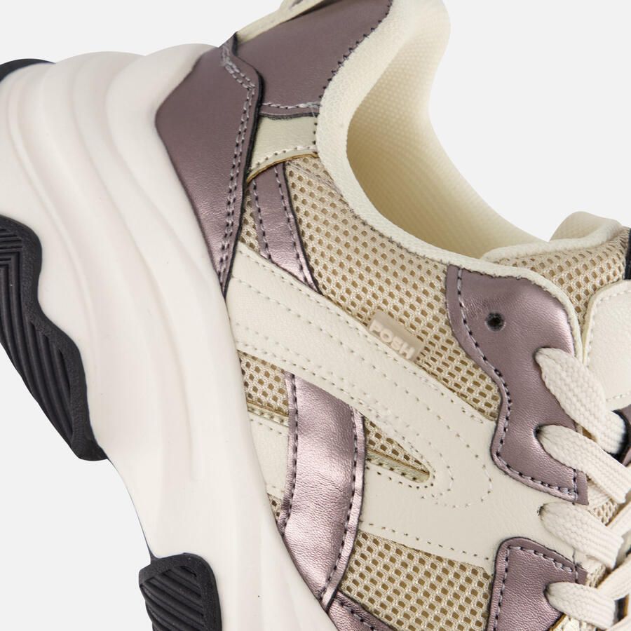 POSH by Poelman Sneakers beige Synthetisch Dames - Foto 2