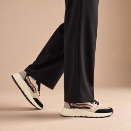 POSH by Poelman Sneakers beige Synthetisch Dames