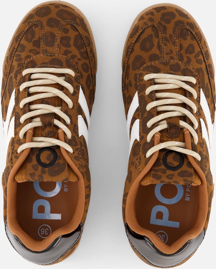 POSH by Poelman Sneakers bruin Pu Dames - Foto 2
