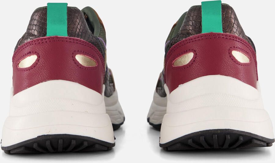 POSH by Poelman Sneakers bruin Synthetisch Dames - Foto 4