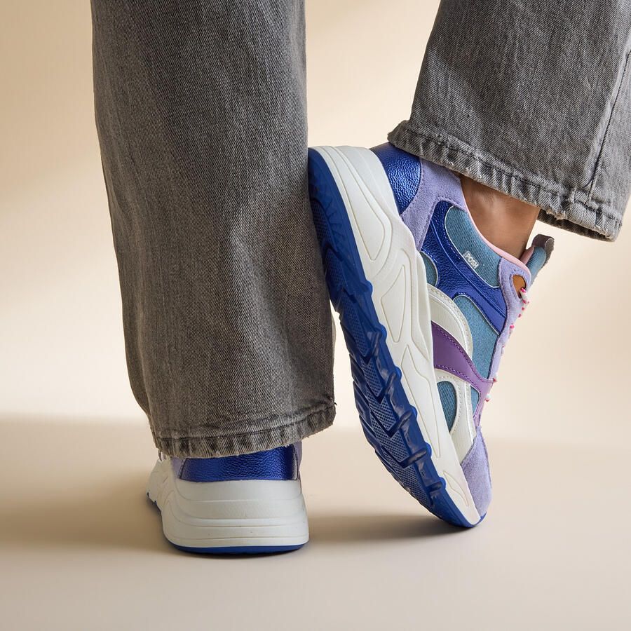 POSH by Poelman Sneakers paars Textiel Dames - Foto 2
