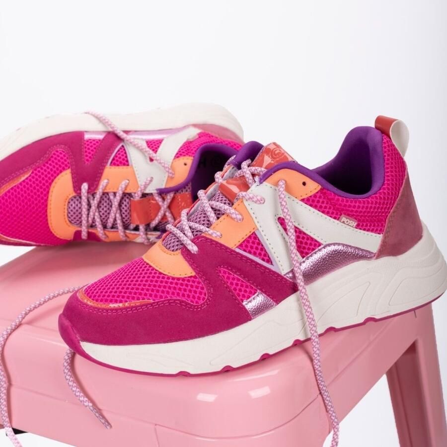 POSH by Poelman Sneakers roze Synthetisch Dames