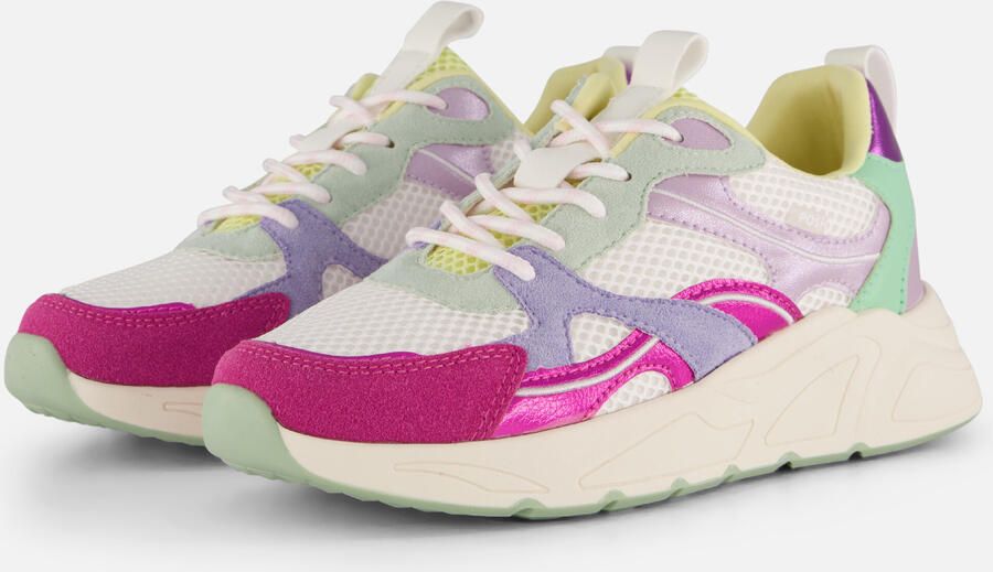 POSH by Poelman Sneakers roze Textiel Dames - Foto 4