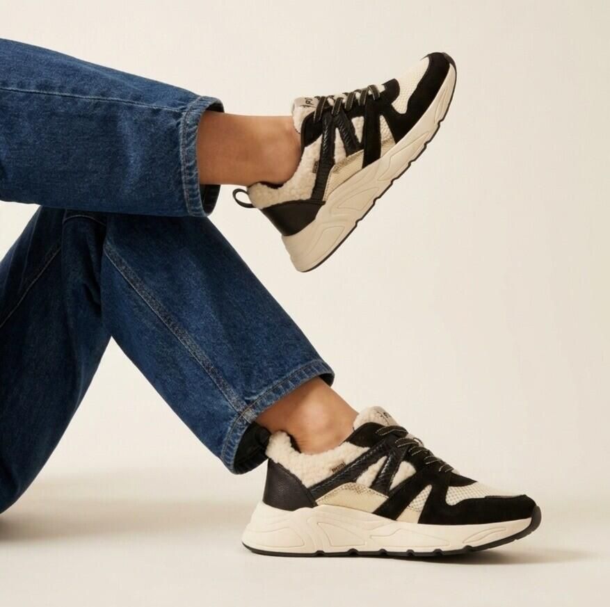 POSH by Poelman Sneakers zwart Synthetisch Dames