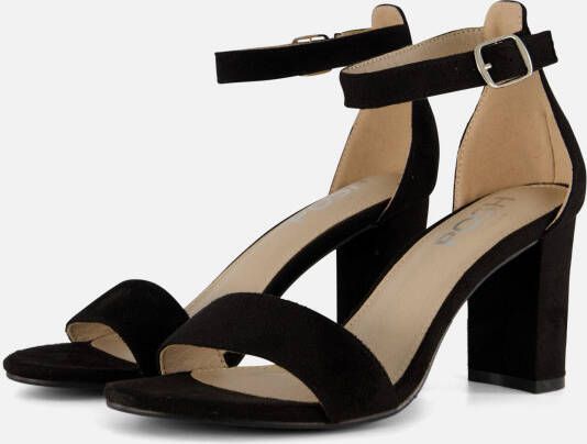 POSH by Poelman sh Sandalen zwart Textiel Dames