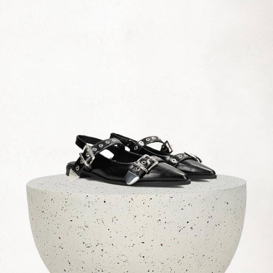 POSH by Poelman Instappers zwart Lak Dames