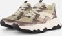 POSH by Poelman Sneakers beige Synthetisch Dames - Thumbnail 1