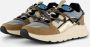 POSH by Poelman Sneakers blauw Textiel Dames - Thumbnail 1