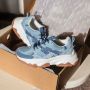 POSH by Poelman Sneakers denim blauw Textiel Dames - Thumbnail 2