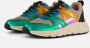 POSH by Poelman Sneakers groen Synthetisch Dames - Thumbnail 2