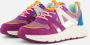 POSH by Poelman Sneakers paars Synthetisch Dames - Thumbnail 2
