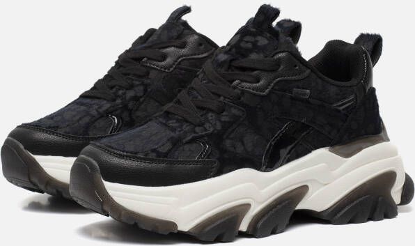 POSH by Poelman Sneakers zwart Synthetisch Dames