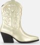 POSH by Poelman Ps Poelman Cowboylaarzen goud Synthetisch Dames - Thumbnail 3