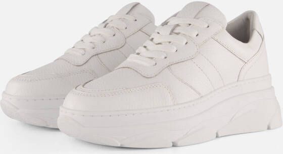 PS Poelman Jana Sneakers wit Leer Dames