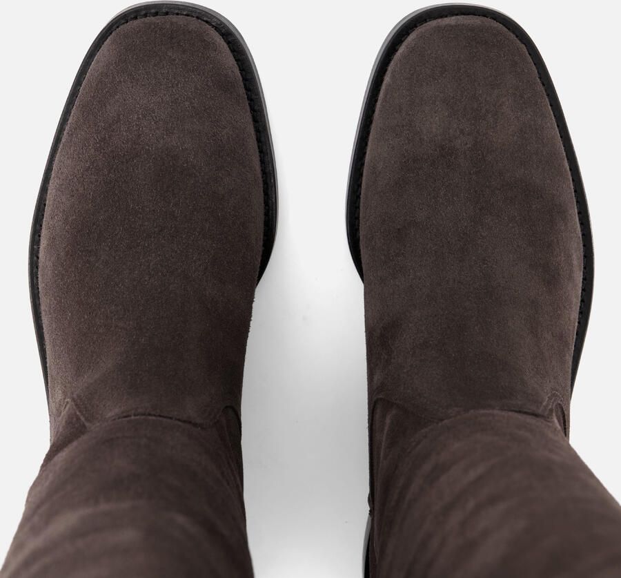 PS Poelman Hoge Laarzen bruin Suede Dames - Foto 4