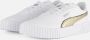 PUMA Carina 2.0 Metallic Shine Dames Sneakers White- Gold- Silver - Thumbnail 2