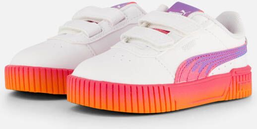 Puma Carina 2.0 Trolls Sneakers wit Imitatieleer