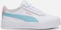 Puma Rebound V6 Lo sneakers wit roze lichtroze Jongens Meisjes Imitatieleer 28 - Thumbnail 3