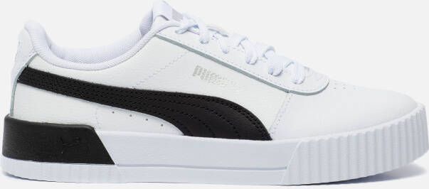 PUMA Carina L Dames Sneakers White Black Silver