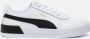 PUMA Carina L Dames Sneakers White Black Silver - Thumbnail 2