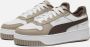 PUMA Carina Street Sneakers Dames Leren Sneaker Beige - Thumbnail 1