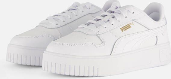 Puma Carina Street Sneakers wit Leer