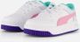 Puma Carina Street sneakers wit roze mintgroen Meisjes Leer Meerkleurig 28 - Thumbnail 3