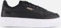 PUMA Carina Street Dames Sneakers Black- Black-Rose Gold- White - Thumbnail 3