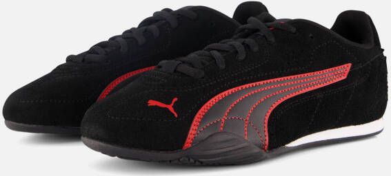 Puma Catch Sneakers zwart Suede