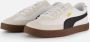 Puma Sneakersy skórzane z obszyciem w kontrastowym kolorze model Club II Era - Thumbnail 14