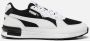 PUMA Graviton Unisex Sneakers Black- White-Nimbus Cloud - Thumbnail 2