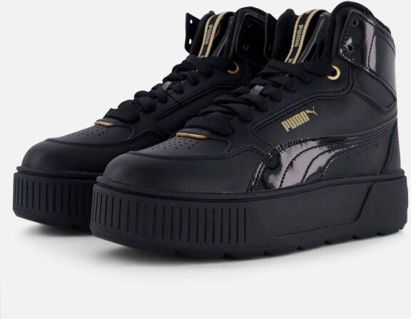 Puma Karmen Rebelle Mid Sneakers zwart Synthetisch