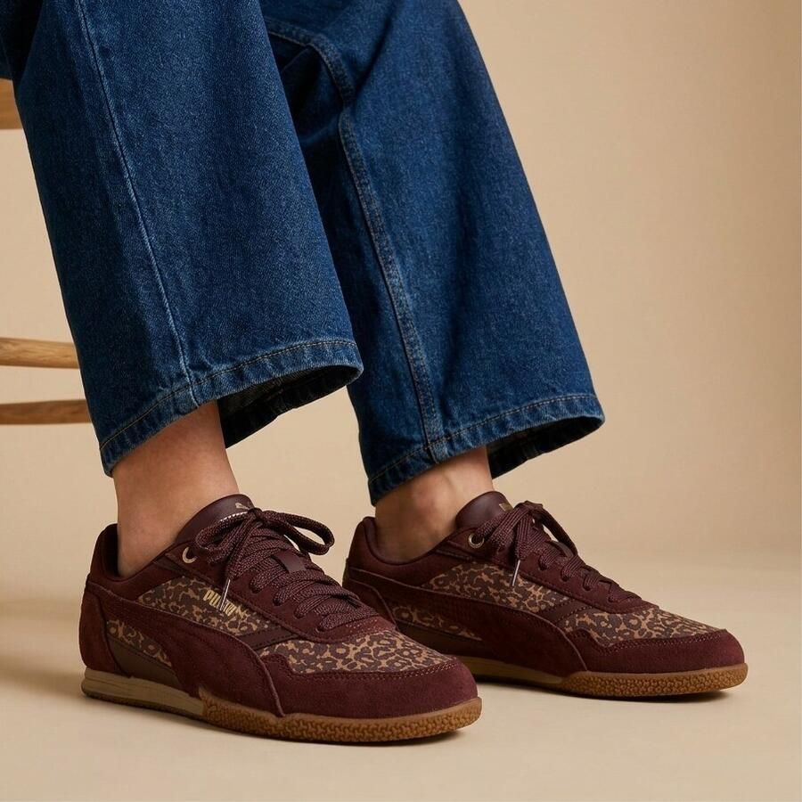 PUMA bella donna feline sneakers bruin
