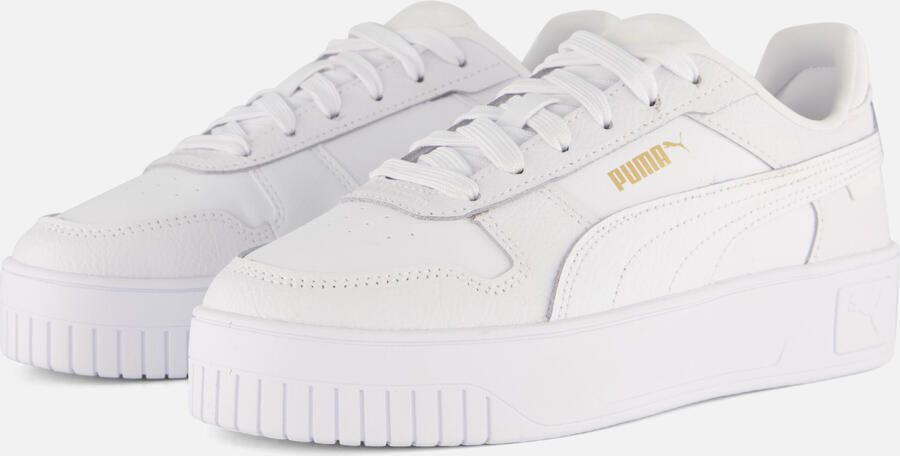 Puma Sneakers van leer met contrastgarnering model 'Carina Street' - Foto 7