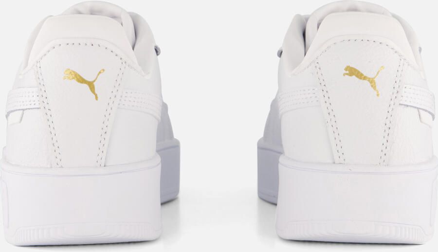 Puma Sneakers van leer met contrastgarnering model 'Carina Street' - Foto 4