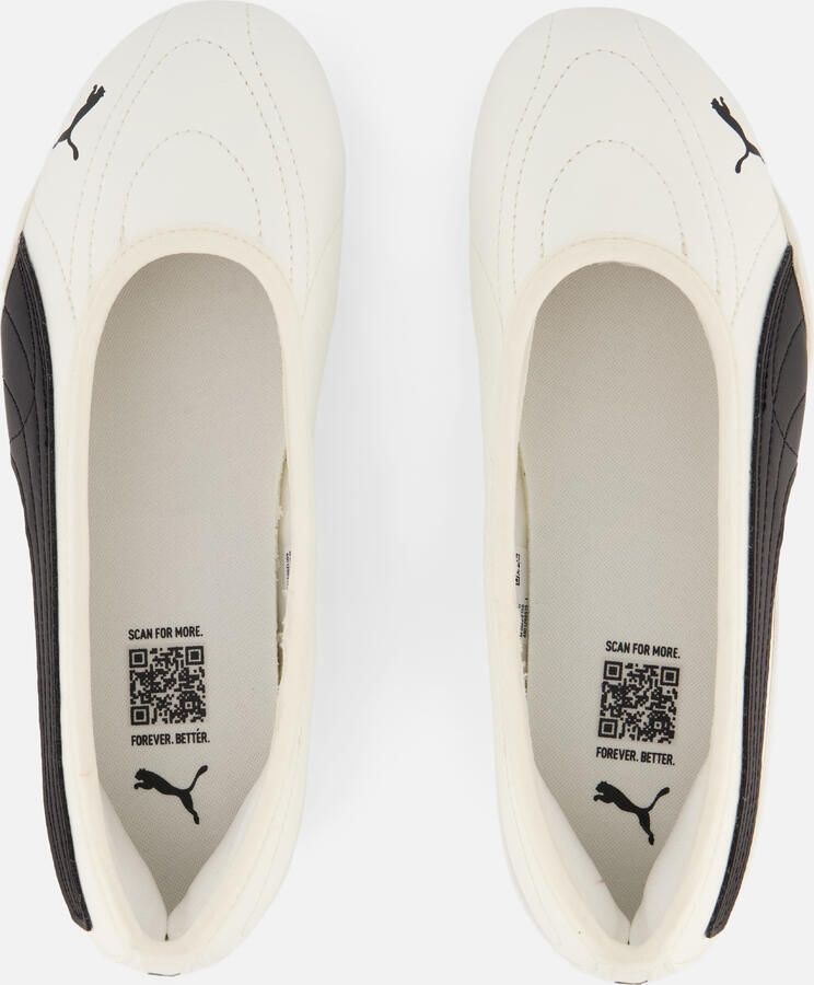 PUMA CATCH SOLEIL BALLERINA Dames Sneakers Warm White- Black - Foto 2