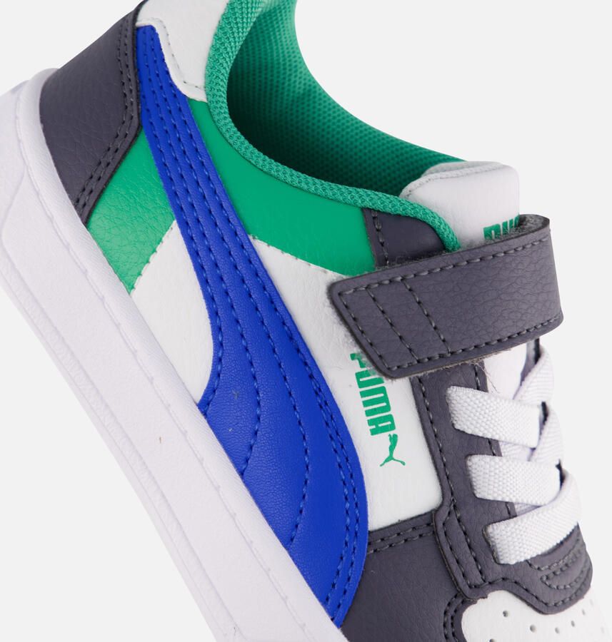 Puma Caven 2.0 Block sneakers wit kobaltblauw grijs Imitatieleer 35 - Foto 5