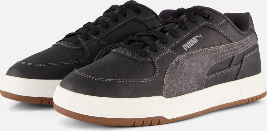 PUMA Caven III Crafted Leather Unisex Sneakers Black-Gray Echo-Moody Gray - Foto 4