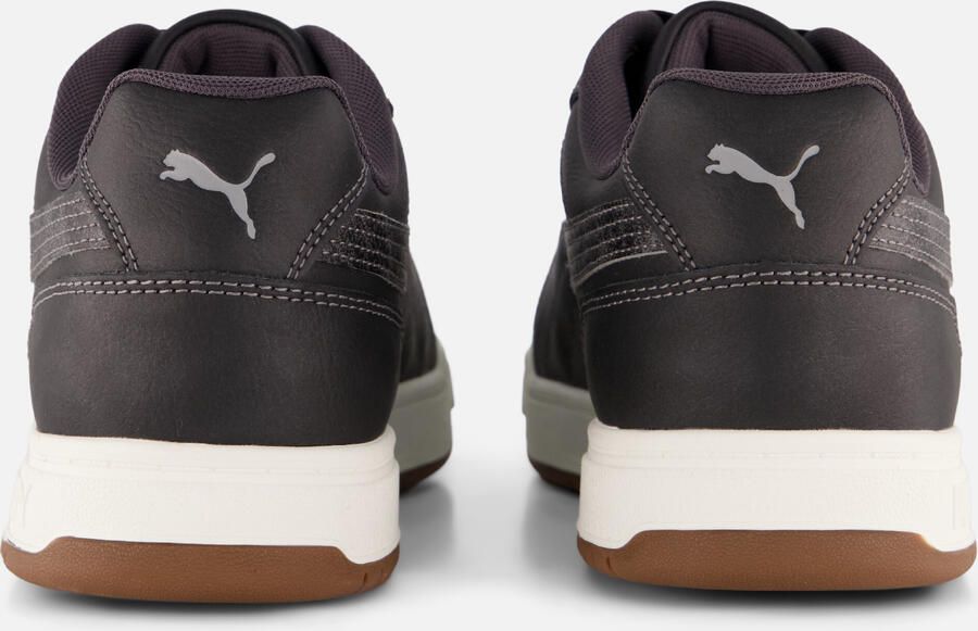 PUMA Caven III Crafted Leather Unisex Sneakers Black-Gray Echo-Moody Gray - Foto 3