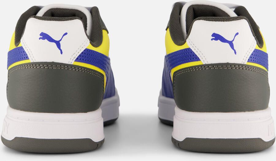Puma Caven III Block sneakers grijs kobaltblauw wit - Foto 6