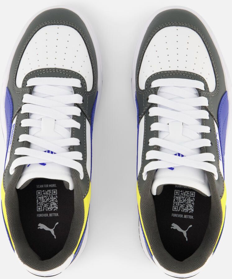 Puma Caven III Block sneakers grijs kobaltblauw wit - Foto 5