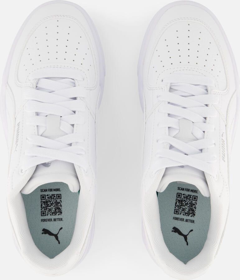 PUMA Caven III Jr Unisex Sneakers White- Silver - Foto 3