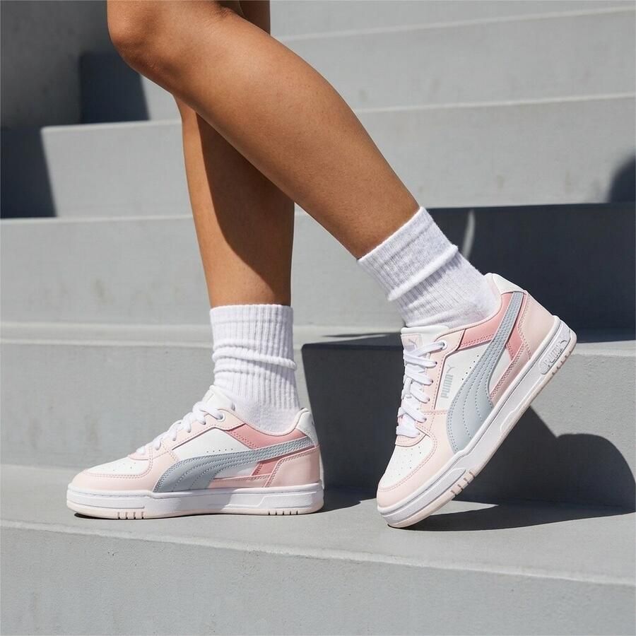 Puma Caven III Block sneakers lichtroze lichtblauw wit - Foto 4