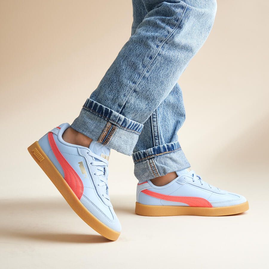PUMA Club II Era Jr Unisex Sneakers Haute Tropi Peach Frost- Gold - Foto 4