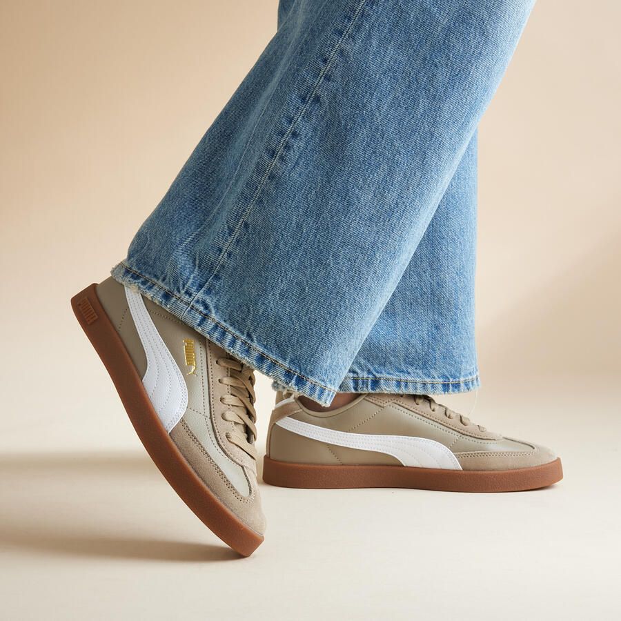 PUMA Club II Era Unisex Sneakers Ice Coffee- White - Foto 3