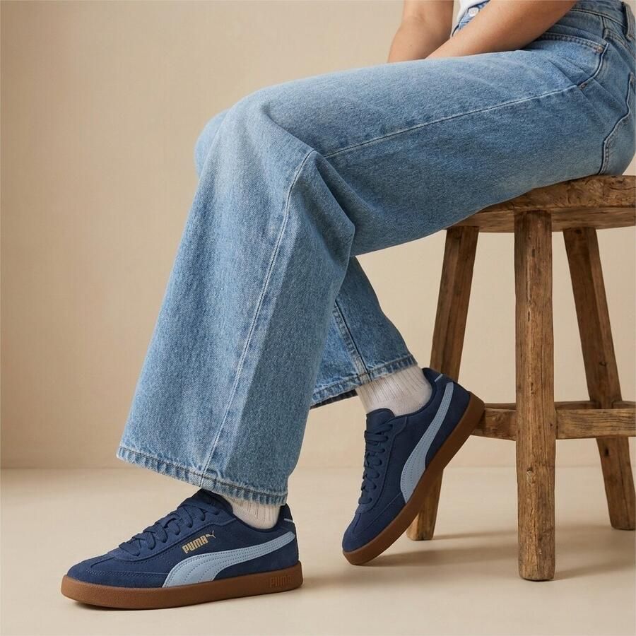 Puma Club II Era suède sneakers kobaltblauw lichtblauw - Foto 4