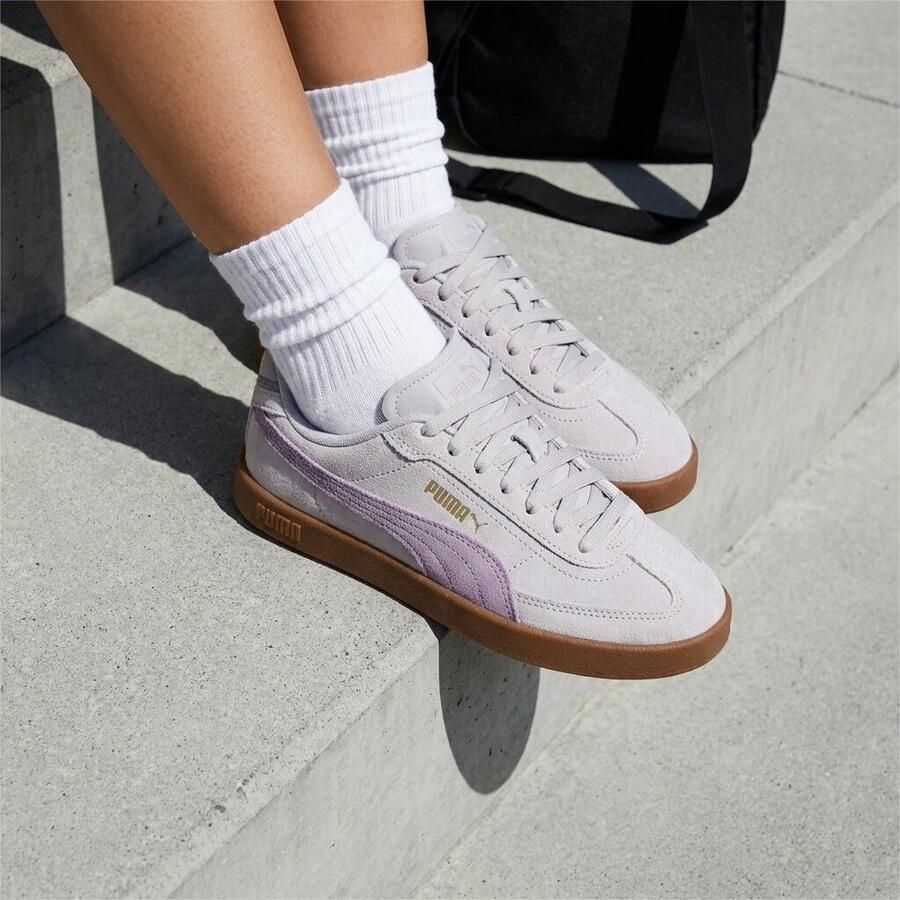 PUMA Club II Era Sneakers paars Suede Dames - Foto 2